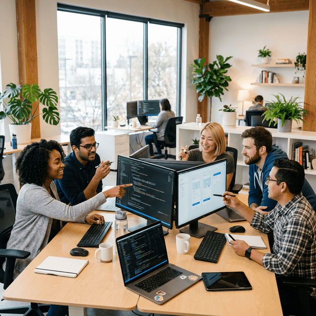 SwaKai team collaborating